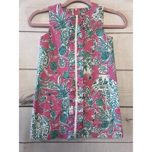 Lilly Pulitzer Girls Scorpion Bowl Shift Size 6